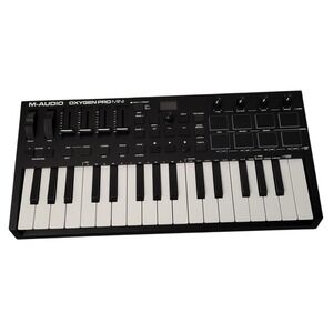 M-Audio Oxygen Pro Mini 32-Key MIDI USB Keyboard Controller Portable Black EUC